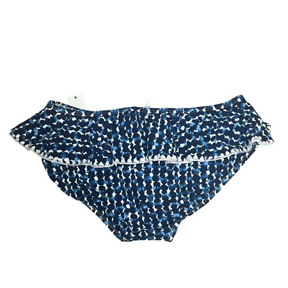 NWT Anne Cole Studio Medium Flounce Around Printed Ruffled Bikini Bottoms Swim - Picture 5 of 9